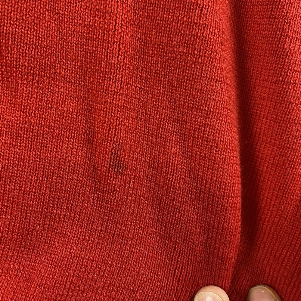 Vintage The North Face Extreme Red Quarter Zip Sweater Men M/L pouch 90s